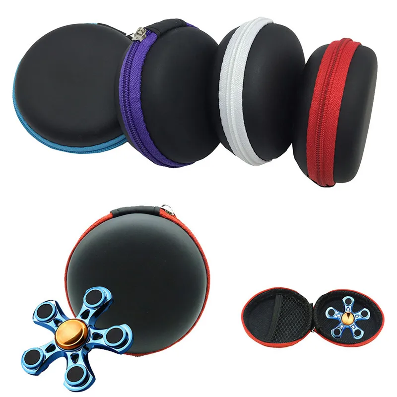 New Fidget Hand Spinner Finger Toy Focus ADHD Autism Case Box For