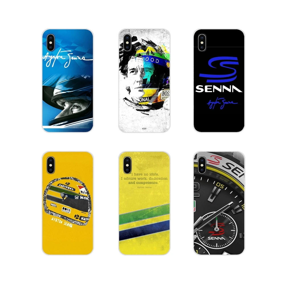 Ayrton Senna Racing логотип силиконовый чехол для телефона Xiaomi Redmi Note 6A MI8 Pro S2 A2 Lite Se MIx 1 Max 2 3