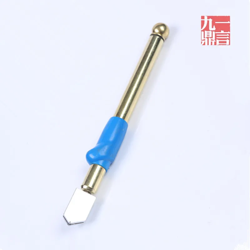 

1pcs/lot oil feed glass cutting tool tile cutter with carbide tip metal handle free shipping