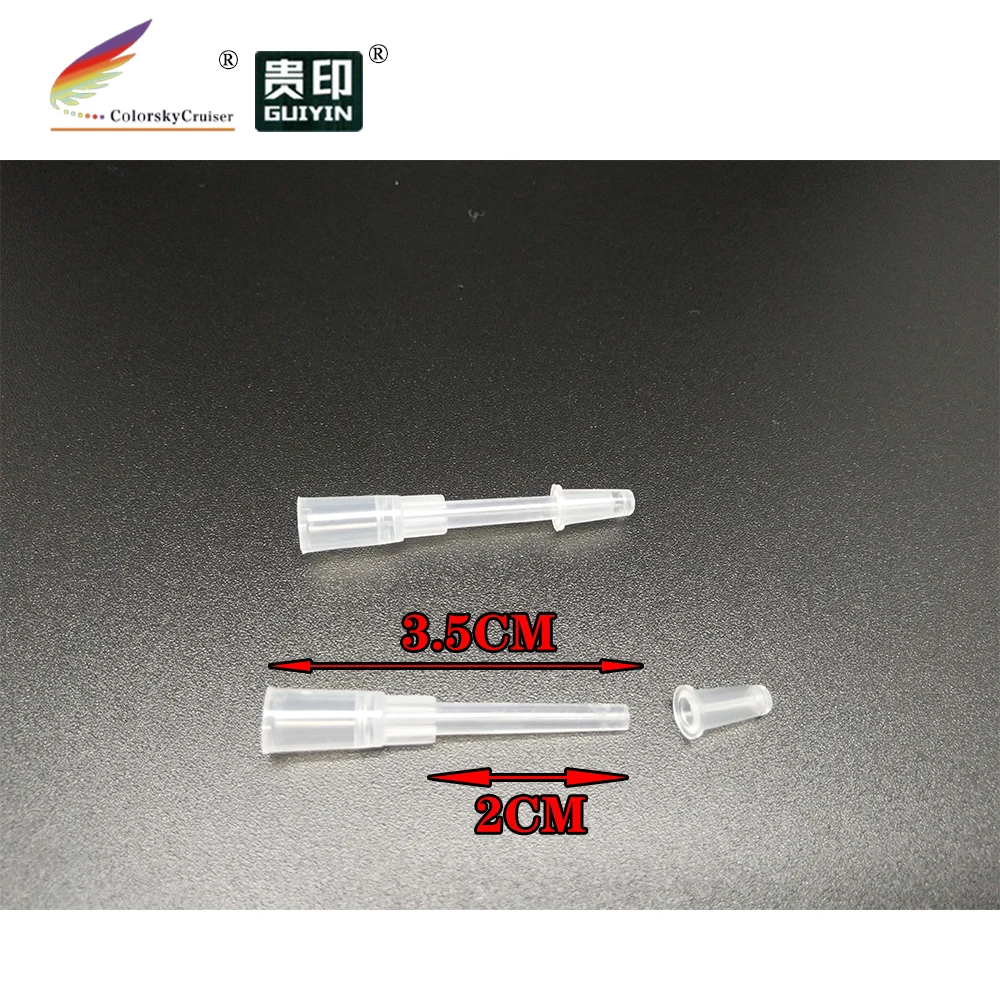 ACC-41 100 바늘 리필 흡입 팁 어댑터(브라더용, 캐논용, 엡손용, HP용, 렉스마크용) 잉크 카트리지 100개