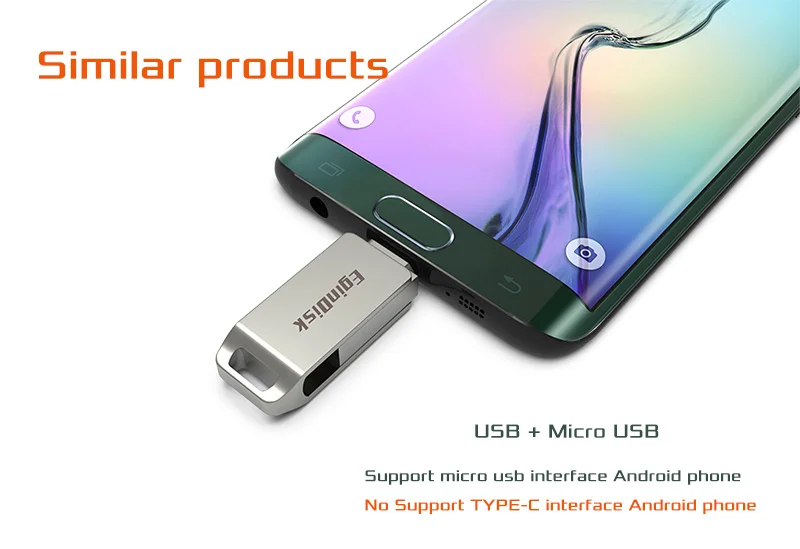 OTG USB флешка для телефона Android Usb 3,0 флеш-накопитель 128 ГБ type C Micro Usb Stick 16 ГБ 32 ГБ Гб 64 ГБ флешки для устройства type-C