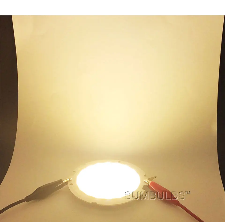 76MM Round COB LED Chip On Board Lamp DC30-33V 20W 30W LED Light Bulb Source for Spotlight Downlight  Warm Natural Cold White (8)