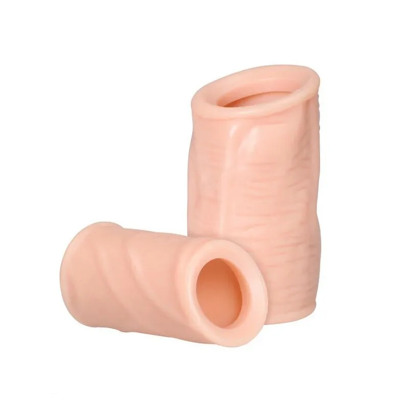 2 шт CockRings Foreskin силиконовый пенис для мужчин уменьшает чувствительную задержку