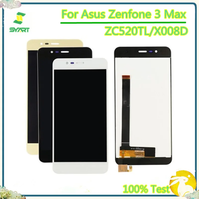 

LCD Display For ASUS Zenfone 3 Max ZC520TL / X008D LCD Display Touch Screen Digitizer Assembly For ASUS Zenfone 3 Max ZC520TL