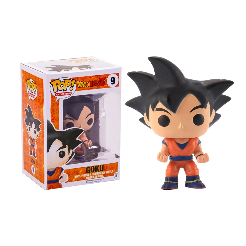 Funko POP Dragon Ball Z фигурка Goku #9 экшн Кукла коллекционная модель игрушки для детей