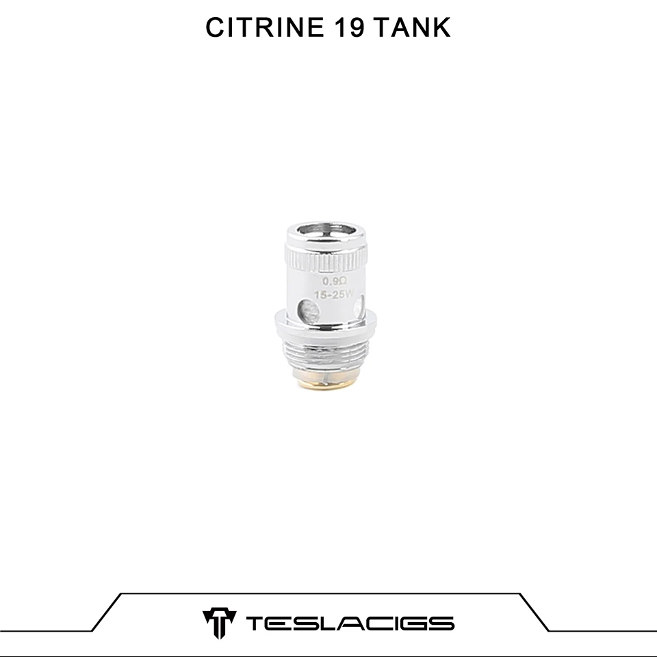 3pcs6pcspack Original Tesla Citrine 19 Replacement Coil 0.6ohm for Tesla Citrine 19 Tank E Cigarette Vape Atomizer Accessories (8)