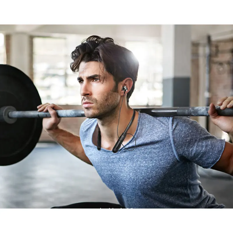 New Sports Bluetooth Wireless Headphones Hanging Neck Waterproof Earplugs Stereo Headphones For Android xiaomi IOS Phone