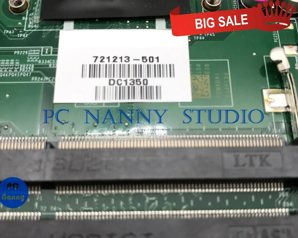 ПК Няня для hp pavilion 14 b144sf B Материнская плата ноутбука 721213 501 DA0U33MB6E0 I3 3227U