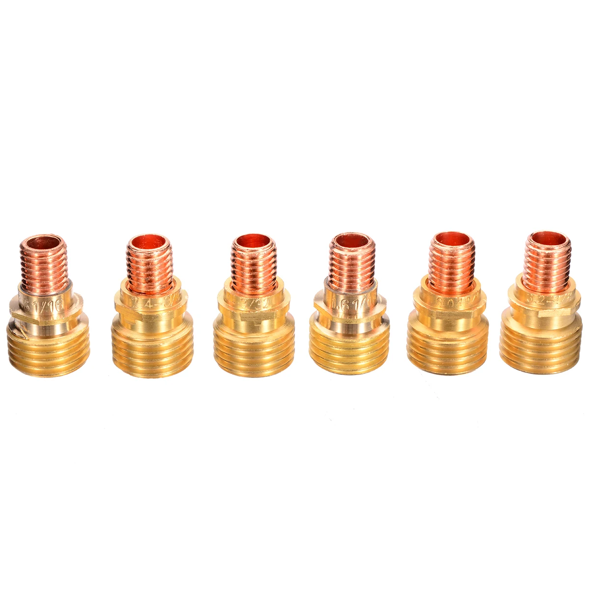 40pcs/Lot TIG Welding Kit Torch Collet Gas Lens Pyrex Glass Cup Practical Welding Accessories for WP-9/20/25