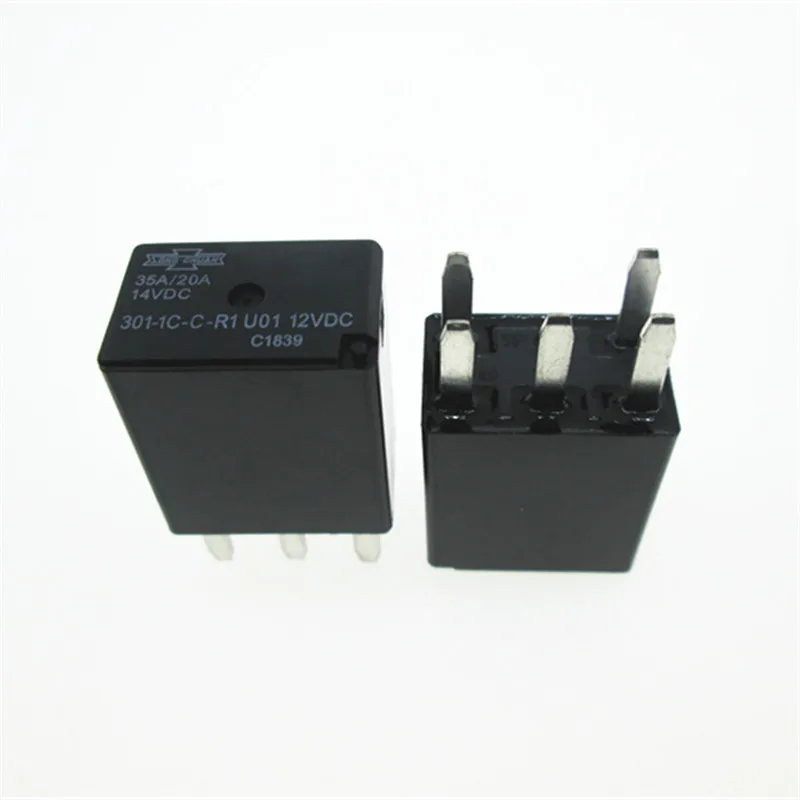 Новое автомобильное реле 12 В 301 1c r1 U01 12VDC 12vdc 1C C R1 3011CCR1 DC12V 5pin 5 шт./лот|12vdc relay|relay 12vdclot