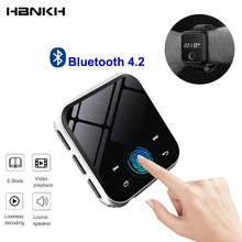 HBNKH USB мини MP3 плеер Bluetooth 4,2 Портативный видео музыкальный плеер HIFI FM радио Диктофон 1,8 'сенсорный экран с динамиком