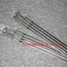 100 шт Яркие полноцветные светодиодные 5 мм красно-зелено-синие трехцветные rgb цветные огни общий катод