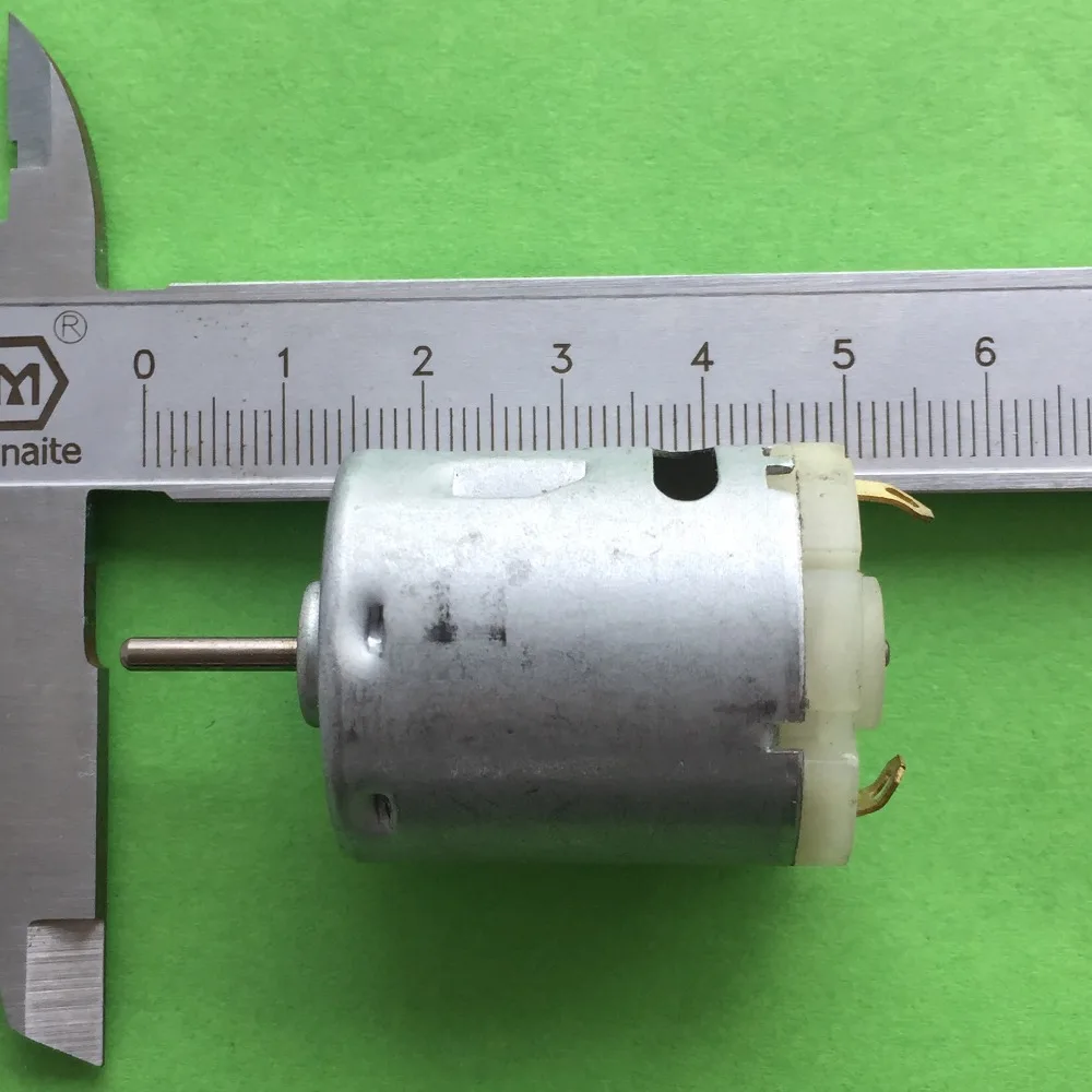 K818Y DC6-12V 365 Circular Micro DC motor constante rotación suavemente grande de poco ruido par DIY piezas