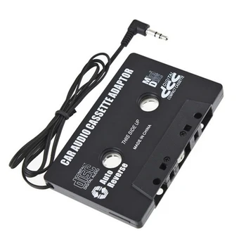 

Elistooop Audio Cassette Aux Tape Adapter Converter 3.5 MM For iPod iPhone MP3 AUX Cable CD Player MP3 Music Adapter