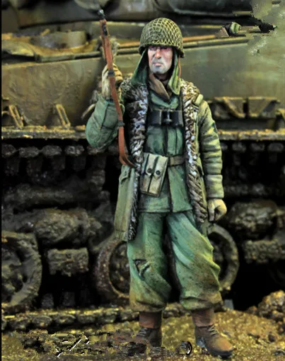 1/35 модельная фигурка из смолы разобранный Неокрашенный набор // 952 | Игрушки и