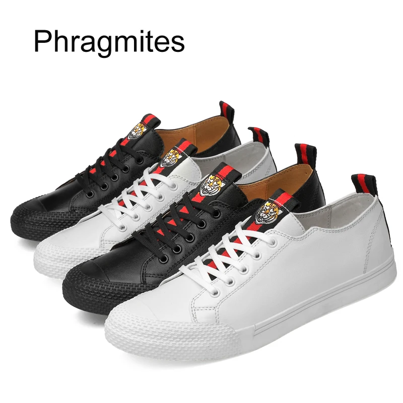 

Phragmites high quality casual leather shoes England simple fashion sneakers men shoes new arrival sneakers small size men shoe