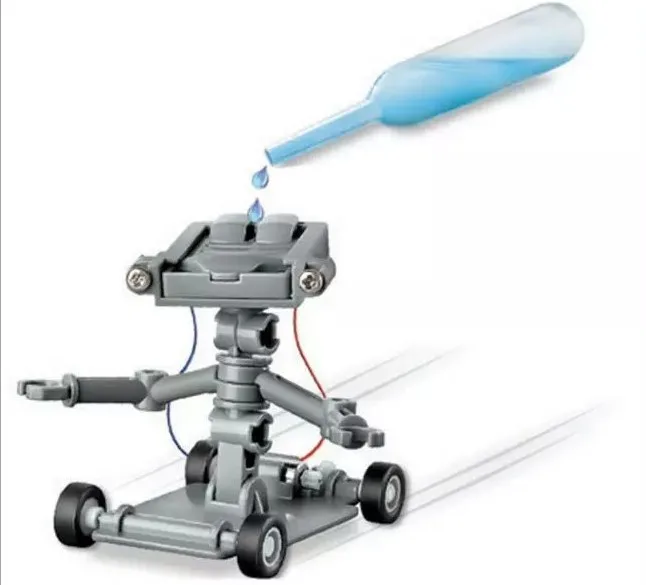 

New brine powered robot science exploration toys DIY education science toy