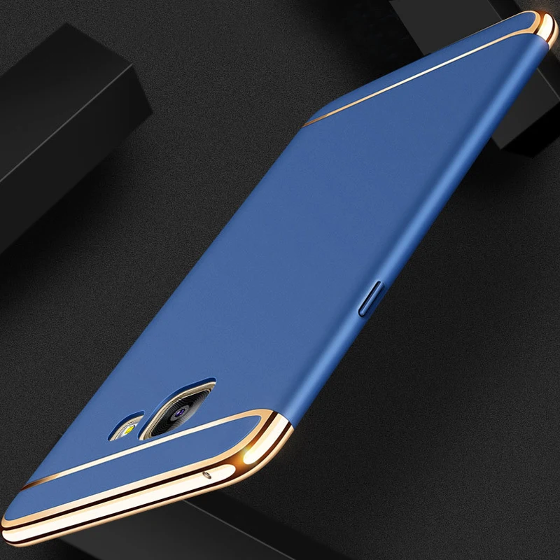YueTuo capinha coque чехол для Samsung Galaxy A7 A 7 2016 роскошный задний телефон 360 на жесткий