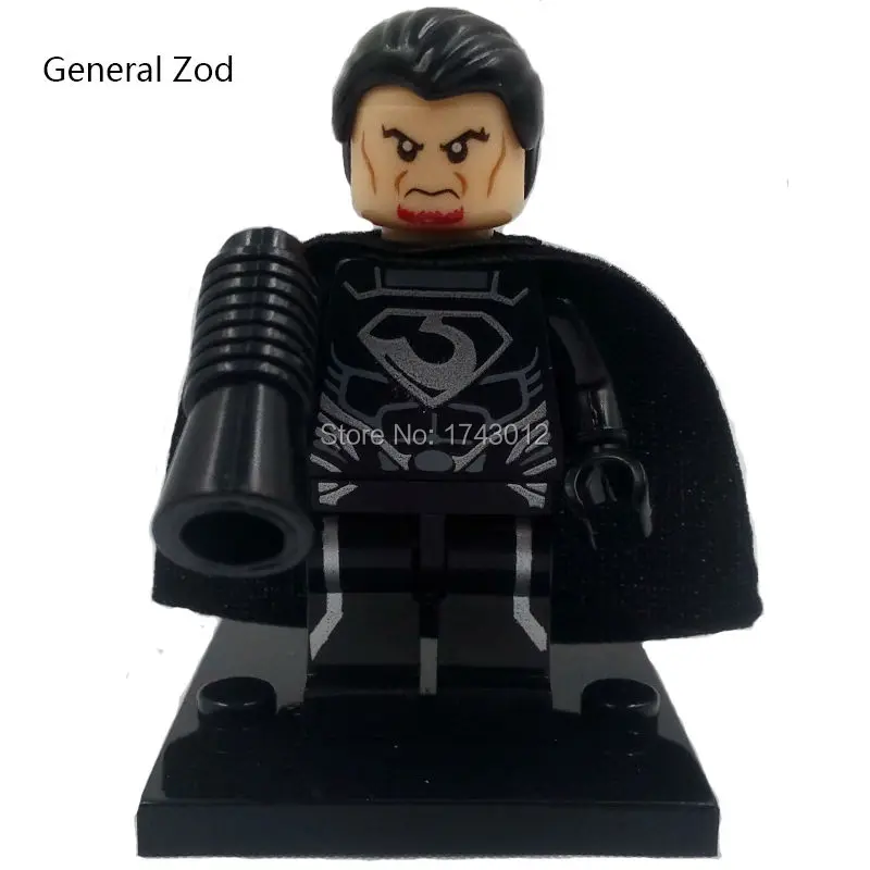 

30Pcs Super Heroes General Zod Hawkeye Spiderman Iron Man Batman Bricks Set Model Building Blocks Best Children Gift Toys XH 009