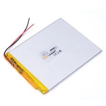 3088128 3.7 V lithium Tablet polymer battery 4000 mah DIY mobile emergency power charging treasure battery Power bank PAD DVD