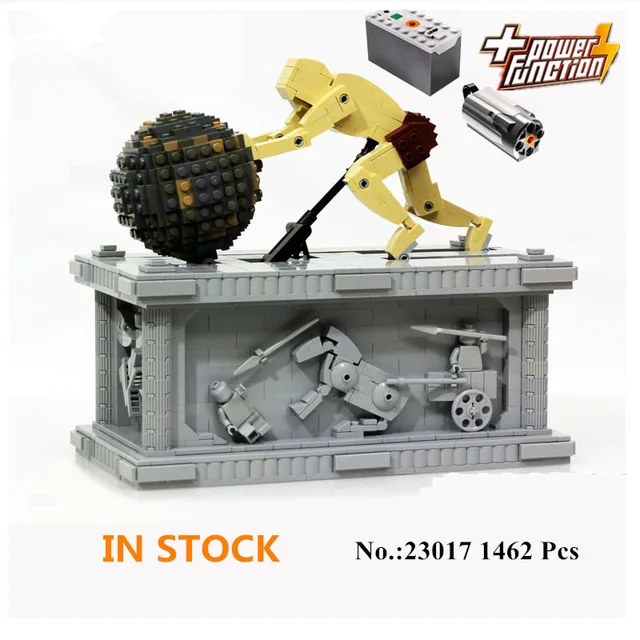 

23017 Technic Series The MOC Sisyphus Moving with Motor Building Block Bricks Toys 1462Pcs Compatible Legoings
