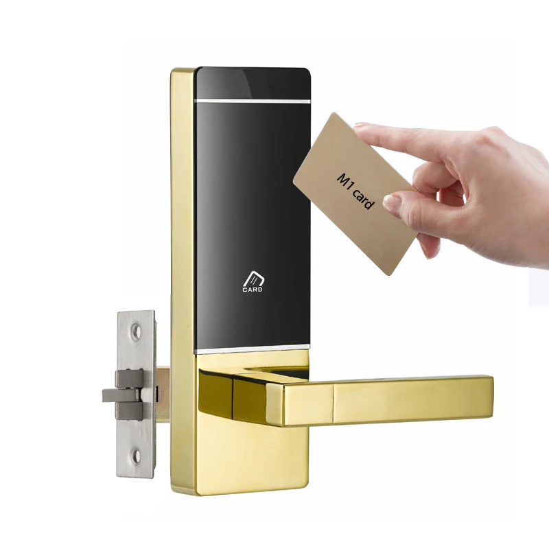 

Smart cerradura electronica lock M1 card electronic door lock with single latch