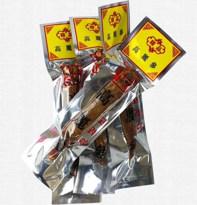 

2pieces Special Offer 10 Years Dry Ginseng Root 50g , Korean Red Ginseng,China Green Food,Male Health Of Chinese Herbal Medicine