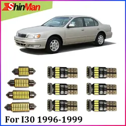 ShinMan 7x ошибок светодио дный свет автомобиля интерьер легкий светодио дный свет для Infiniti I30 светодио дный подкладке посылка 1996-1999 аксессуары