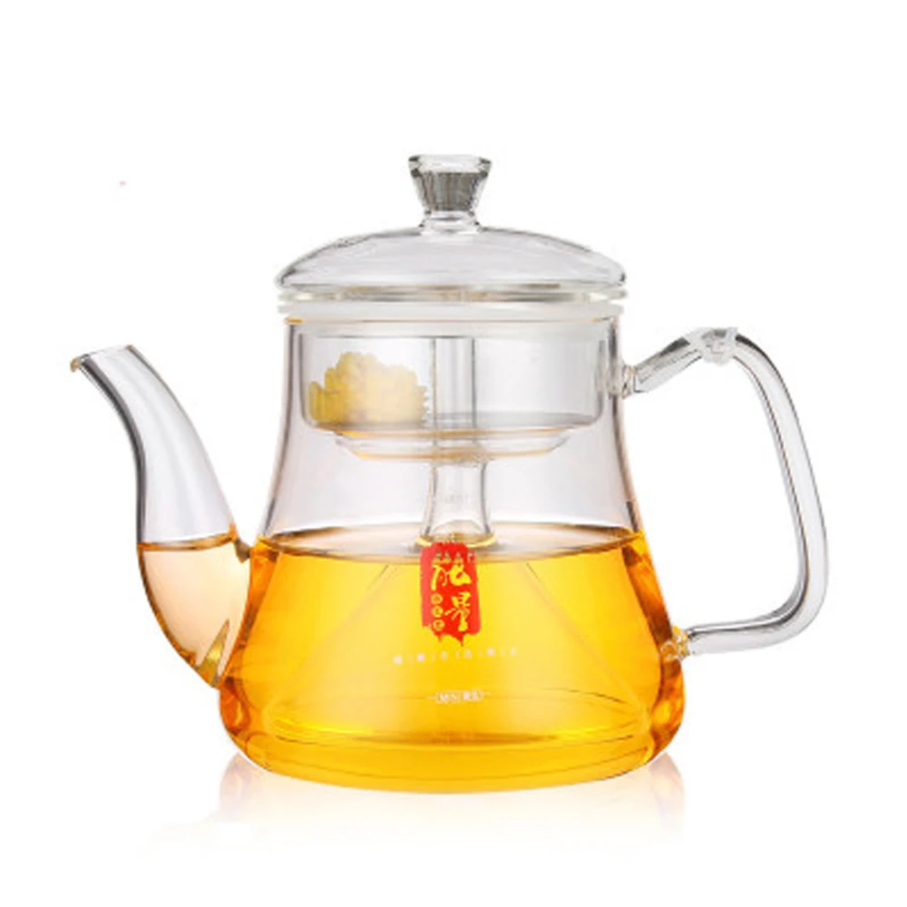 Regimen Steamer Kettle Borosilicate Glass Tea Pot Health Red Herbal