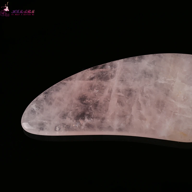 1 Pcs natural rose quartz guasha board massage tool facial treatment scraping tool for body health care 1 Pcs natural rose quartz guasha board massage tool facial treatment scraping tool for body health care