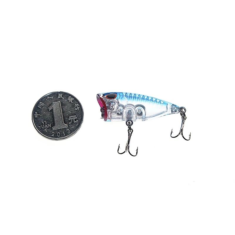 WALK FISH 1 шт. 3 см 4 г топвотер Поппер рыболовная приманка воблеры жесткая для ловли