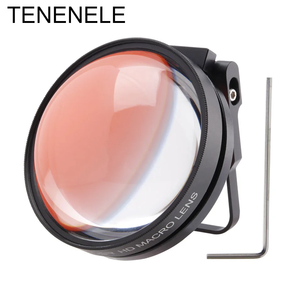 

For GoPro Hero 7 2018 Action Camera Filter 24X Macro Lens Diving Red Filter Adapter Ring For GoPro Hero 5/6/7 Waterproof Housing