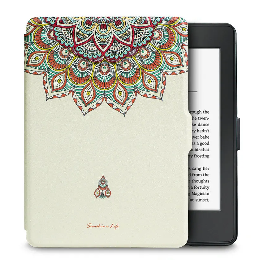 WALNEW светильник из искусственной кожи чехол для Amazon Kindle Paperwhite 1 2 3 6 дюймов электронная книга 2012 2013 Чехол Smart Auto Sleep/Wake