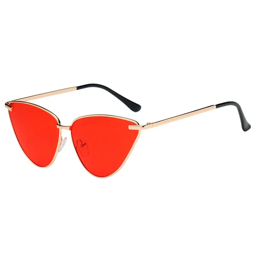 Новинка, женские Модные Винтажные Солнцезащитные очки с оправой, ацетатная оправа, очки для путешествий A2 - Цвет оправы: 2