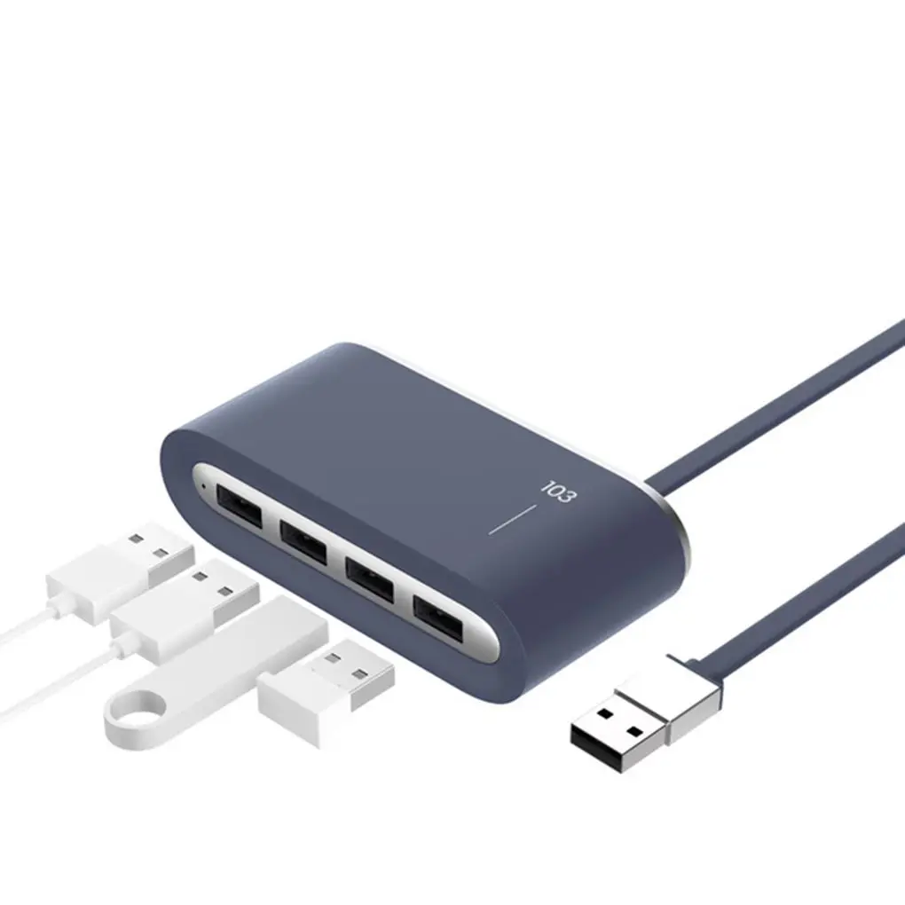 103 Многофункциональный USB 2,0 4 порта расширитель концентратор переходник разветвитель конвертер компьютерные планшеты