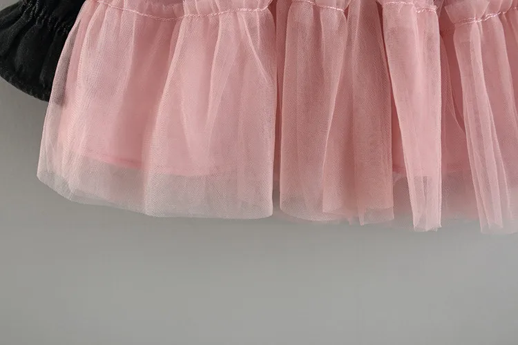 Girls Clothes Autumn 2018 Denim Coat + Mesh Dress Set Girl Suit For Baby Girl Girls Christmas Outfit Fashion Clothing For Girls109