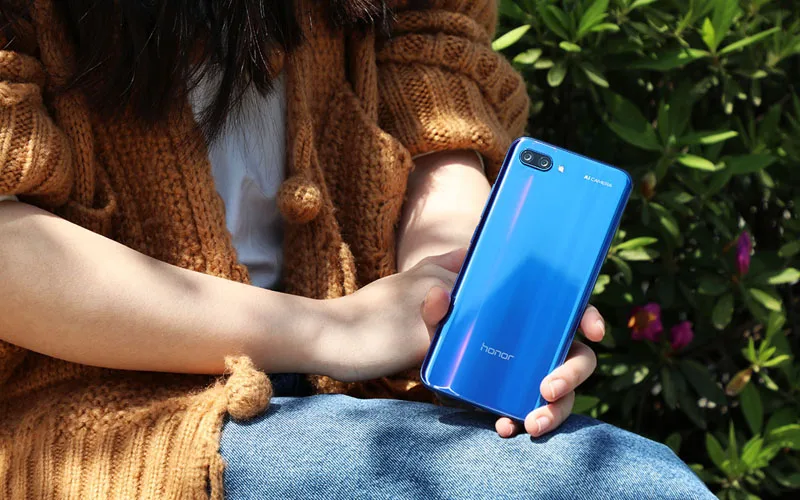 Новое поступление, Honor 10, 5,84 дюймов, 2280x1080 p, Honor 10 экран, мобильный телефон, четыре ядра, face ID, NFC, android 8,1, батарея 3400 мАч