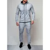 Designers Men Tracksuit Sport Hoodies Shirt+Pant Color: Gray Color: Gray Size: M Stirmas