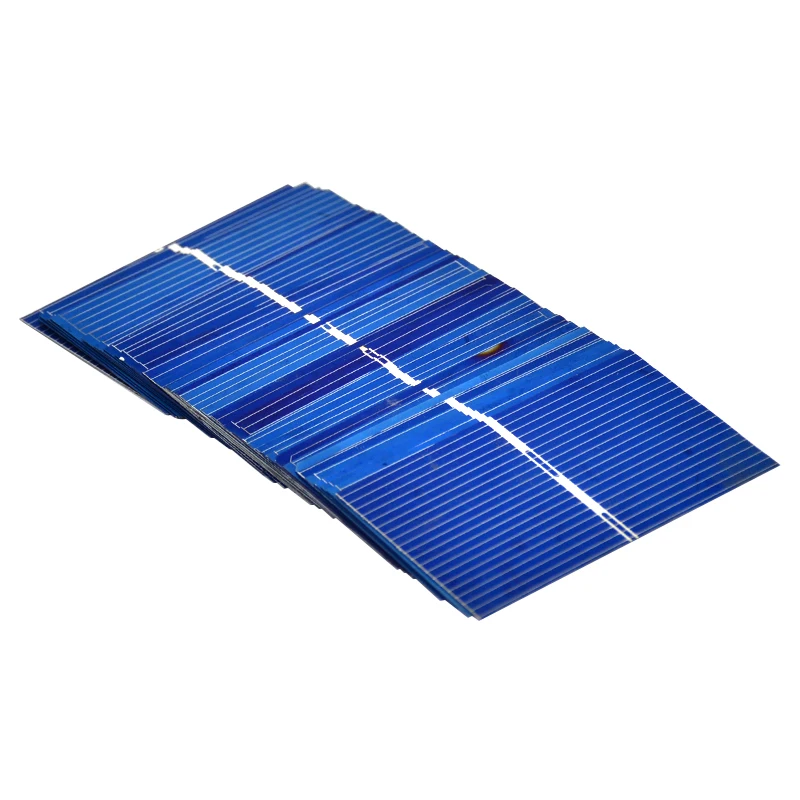 SUNYIMA100pcs 52x31 2mm Солнечная Панель поликристаллический кремний Painel батарея DIY Solars