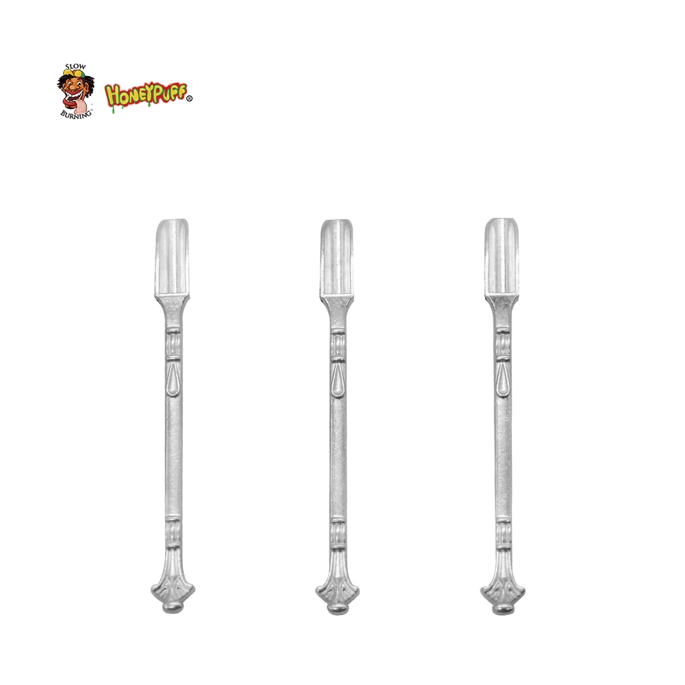 

HORNET Crown Shovel Shape 78 MM Metal Spoon Sniffer Snorter Powder Hoover Hooter Snuff Tobacco Pipe Shovel Smoking Accessories