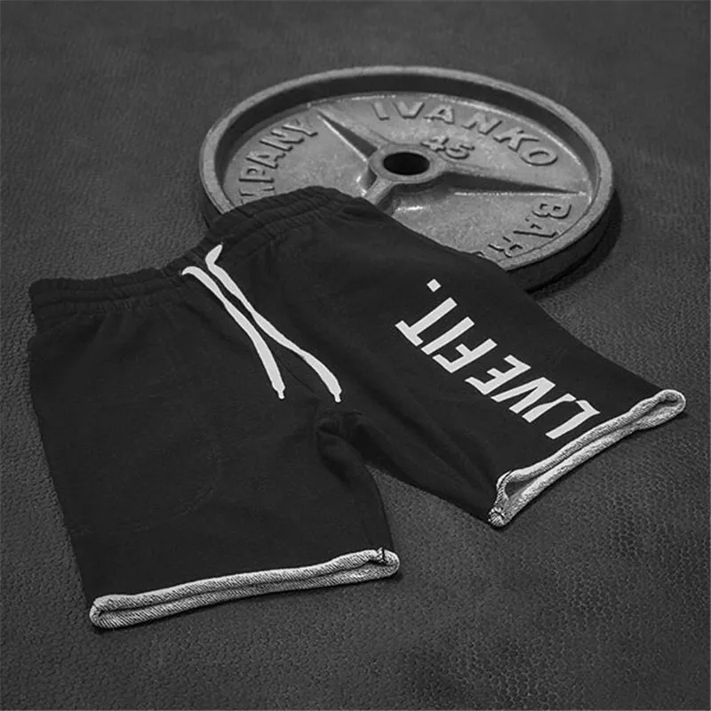 Voobuyla, мужские спортивные шорты для бега, штаны, быстросохнущие, дышащие, для пробежки, тренировки, бодибилдинга, хлопковые, для тенниса, тренажерного зала, тренировочные шорты, 3XL