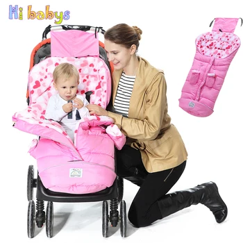 

2019 Baby Sleeping Bag Baby Stroller Sleeping Bag Winter Warm Sleepsacks Robe For Infant Cocoon Envelopes For Newborns