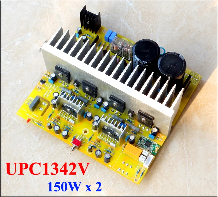 UPC1342V 150W * 2 двухканальный Hi Fi усилитель платы усилителя Bluetooth 4 0 Плата
