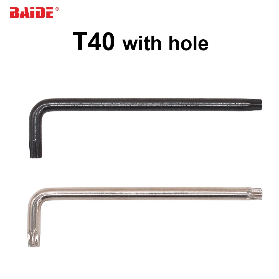7x32x125 мм для отверток M8 7 0 Torx T40 L ключ с отверстием CR-V отвертка оптовая продажа 100
