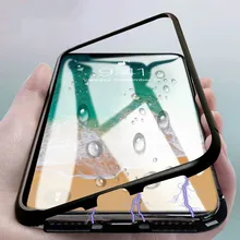 New Luxury Magnetic Case For Samsung Galaxy S8 S9 Plus S7 Edge Note 8 9 Clear