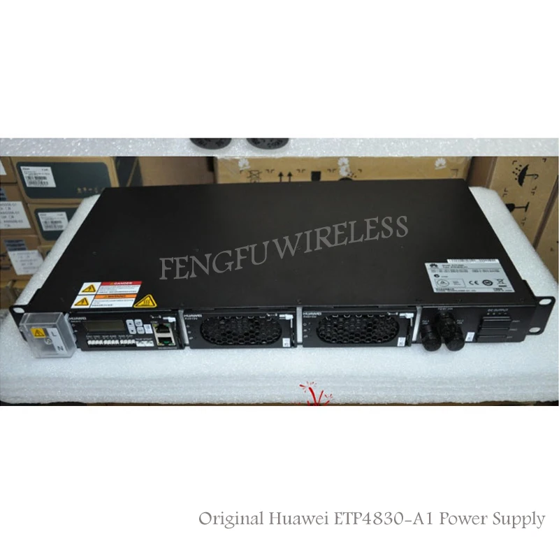 

ETP4830-A1 30A with SMU01C monitoring module and 2*R4815N for WEB management via Ethernet Optic Embedded Telecom Power Supply