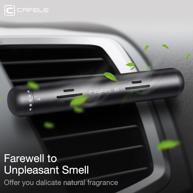 

CAFELE Air Freshener Aroma Fragrance Car Holder Long Lasting Natural Plant Aroma Universal for Car Air Vent Mini Car Perfume