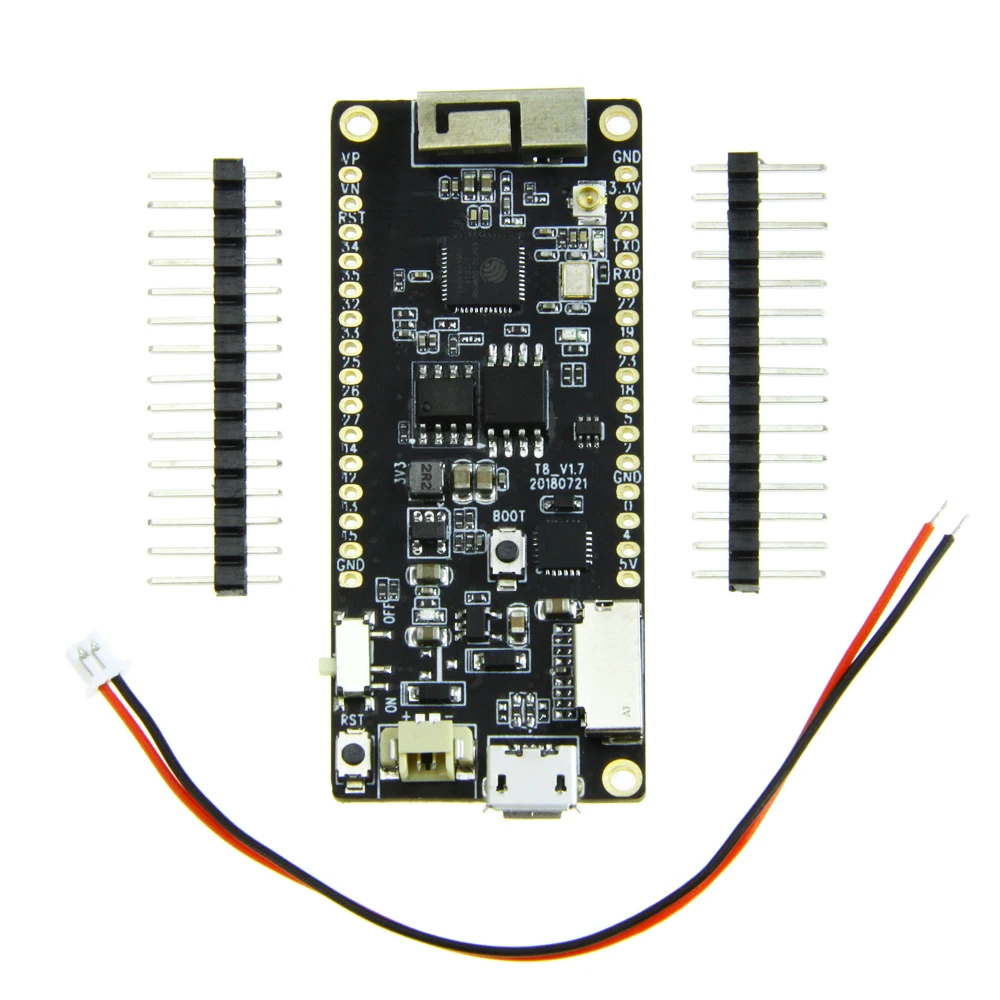 TTGO T8 V1.7 ESP32 4MB PSRAM TF CARD 3D ANTENNA WiFi&ampbluetooth ESP32-WROVER Micropython | Электроника