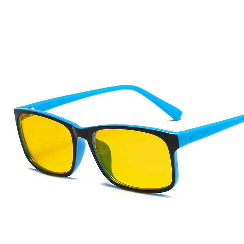 Iboode унисекс, очки с защитой от синих лучей, оправа для очков, мужские очки, студенческие, анти синий светильник, женские очки ночного видения - Цвет оправы: T19