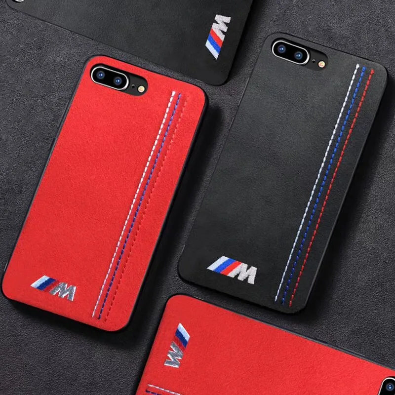 

Hot Luxury Limited Edition Super Motorsport GTR AMG M Turn Fur Case For iPhone 7 8 6 S Plus X XR XS MAX Speed Car Leather Cover